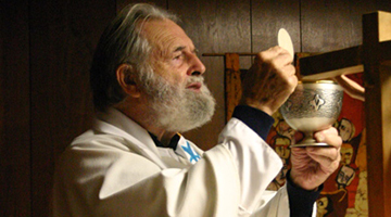 Fr. Rookey consecration of the Holy Eucharist